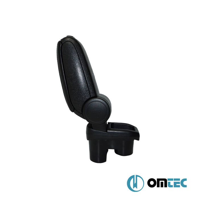 Armrest Box V1 (Leatherette+ABS Adapter) Black - Peugeot 301 - SD I - (2013 - )