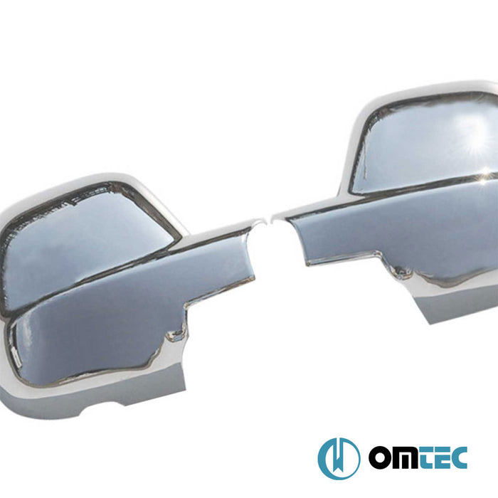 Mirror Cover 2 Pcs. ABS Chrome - Citroën Berlingo - MVN B9 PRE-FL - (2008 - 2012)