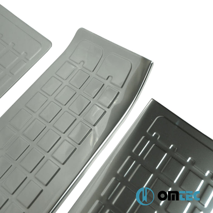 Norm Door Sill Cover 4 Pcs. S.Steel (Gloss) - Opel Vivaro - VAN III - (2019 - )