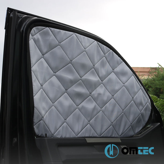 Rideaux Isolants Thermiques avec Fixation Magnétique 3 Pcs. - Opel Vivaro - VAN III - (2019 - )