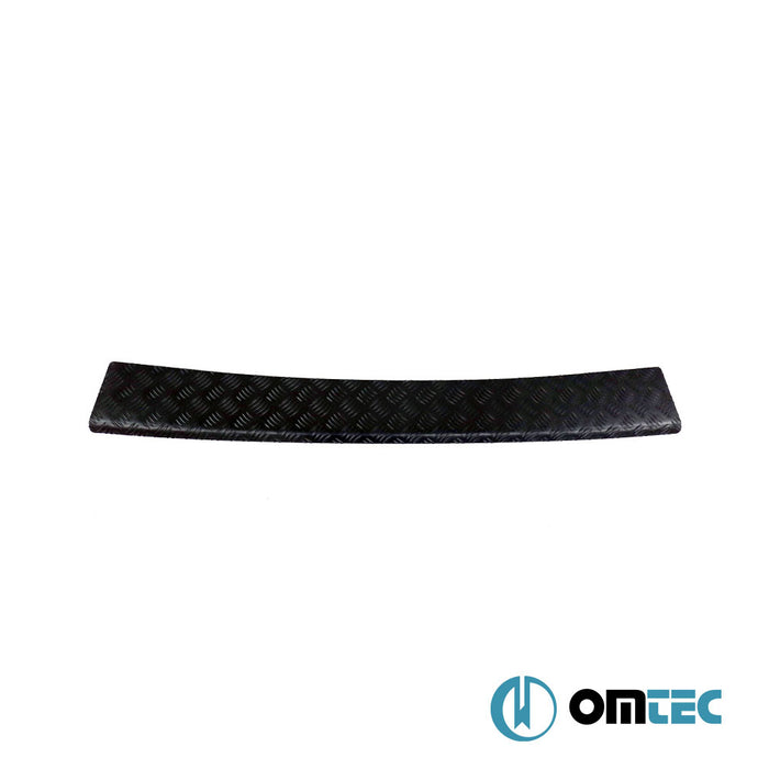 Rear Bumper Sill Cover (Black Anodized) Aluminium - Citroën Berlingo - MVN K9 - (2019 - )