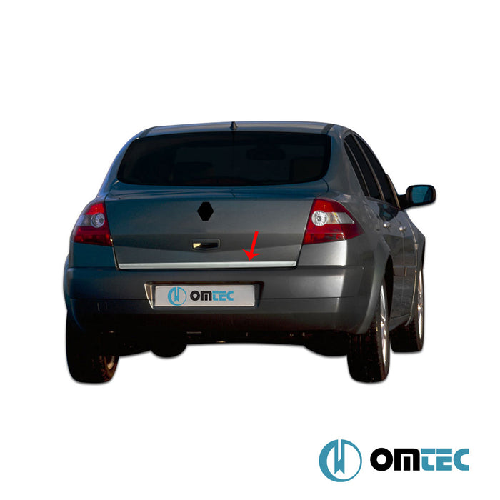 Tailgate Trim Line S.Steel (Gloss) - Renault Megane - SD II - (2002 - 2009)