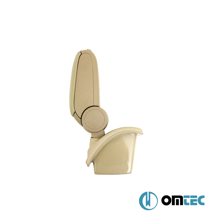 Armrest Box V1 (Leatherette+Vacuum Adapter) Beige - Renault Megane - HB 5D II - (2002 - 2009)