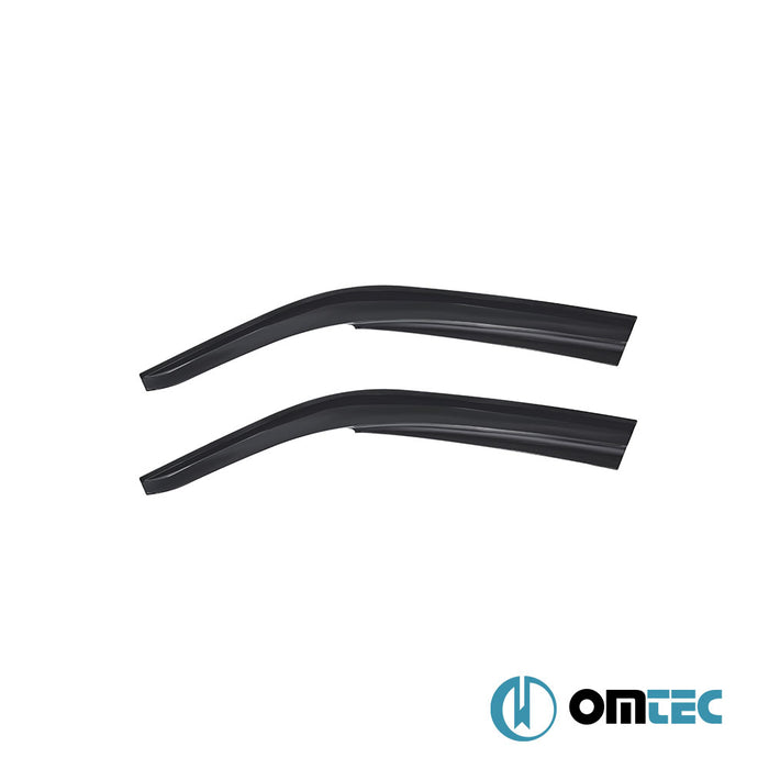 Wind Deflectors Front-Rear - Renault Symbol - SD II - (2009 - 2013)