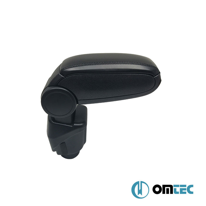 Armrest Box V1 (Leatherette+ABS Adapter) Black - Renault Megane - HB 3D III - (2009 - 2016)