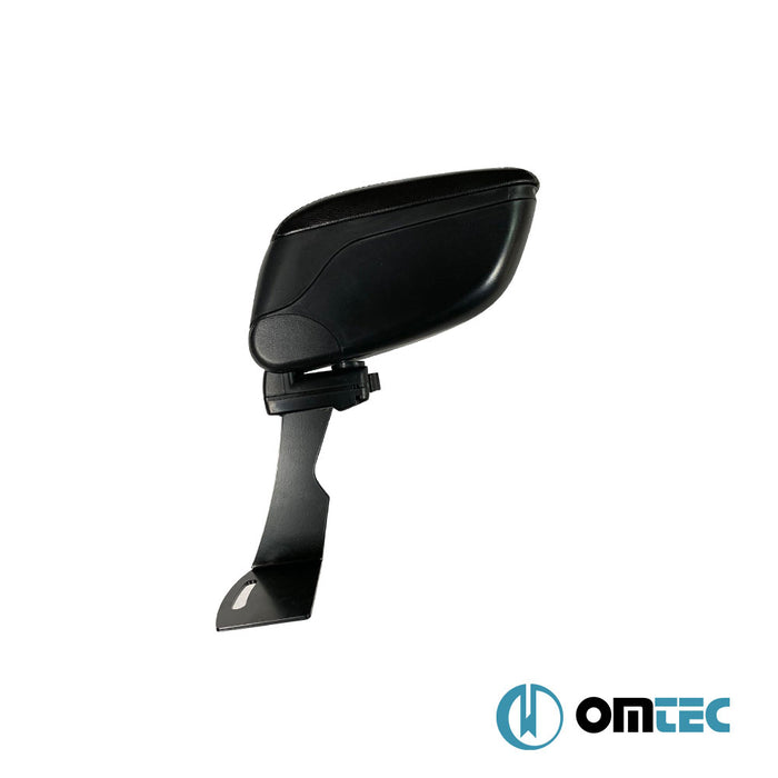 Armrest Box (Leatherette+Metal Bracket) Black - Renault Symbol - SD II - (2009 - 2013)