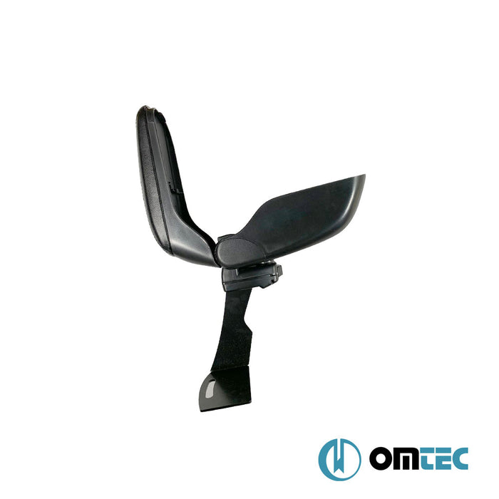 Armrest Box (Leatherette+Metal Bracket) Black - Renault Symbol - SD II - (2009 - 2013)