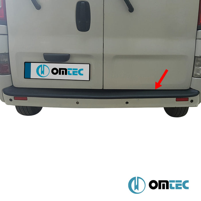 Arka Tampon Eşiği (ABS-Siyah) - Opel Vivaro - VAN X83 - (2001 - 2014)