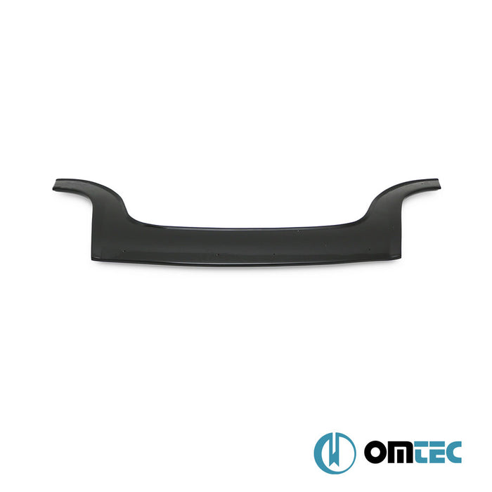 Bonnet Deflector (Black-Wide Version) ABS - Nissan Primastar - VAN X83 - (2001 - 2014)