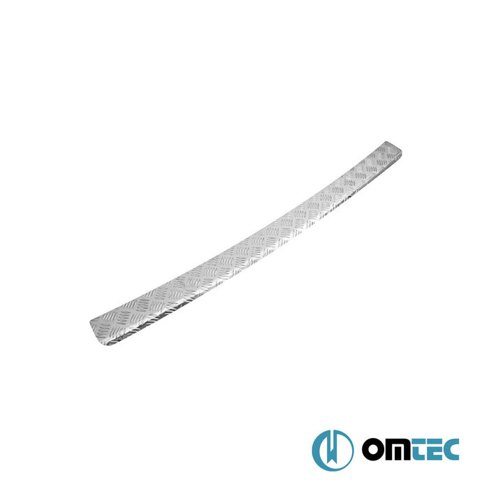 Rear Bumper Sill Cover (Silver Anodized) Aluminium - Opel Movano - VAN III - (2010 - )