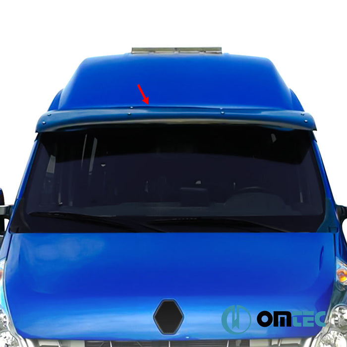 Sun Visor (Black) ABS - Renault Master - PK III - (2010 - 2024)