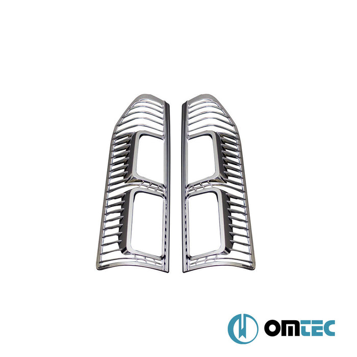 Break Light Frame 2 Pcs. ABS Chrome - Renault Trafic - VAN X82 - (2014 - )