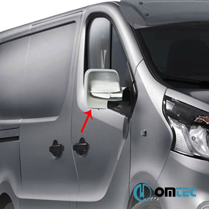 Ayna Kapağı 2 Prç. ABS Krom - Nissan Nv300 - VAN X82 - (2014 - )