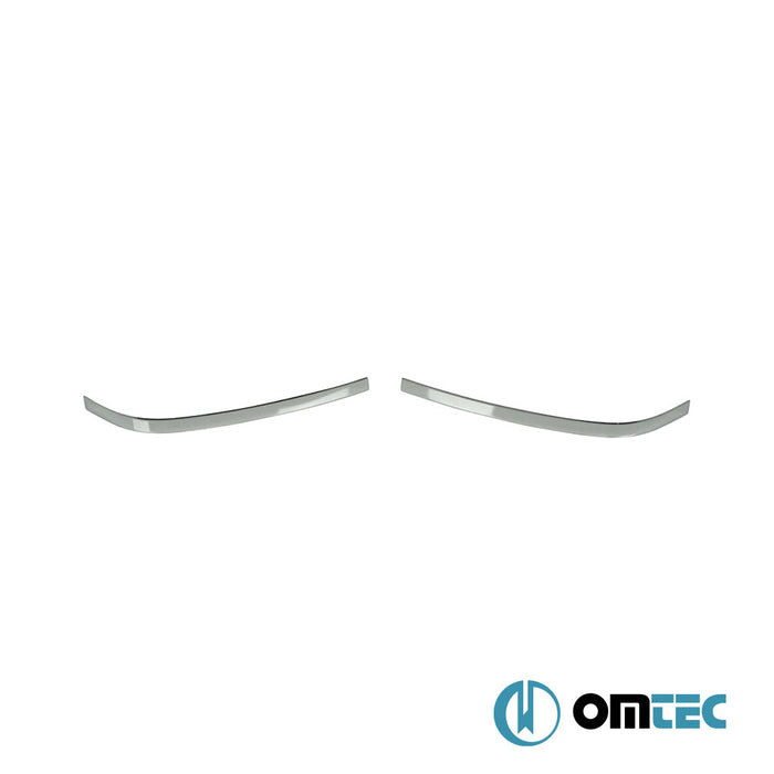 Mirror Trim 2 Pcs. S.Steel (Gloss) - Renault Trafic - VAN X82 - (2014 - )