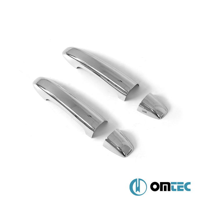 Door Handle Cover 2 Door 4 Pcs. (H1) S.Steel (Gloss) - Renault Clio - HB 5D BJA - (2019 - )