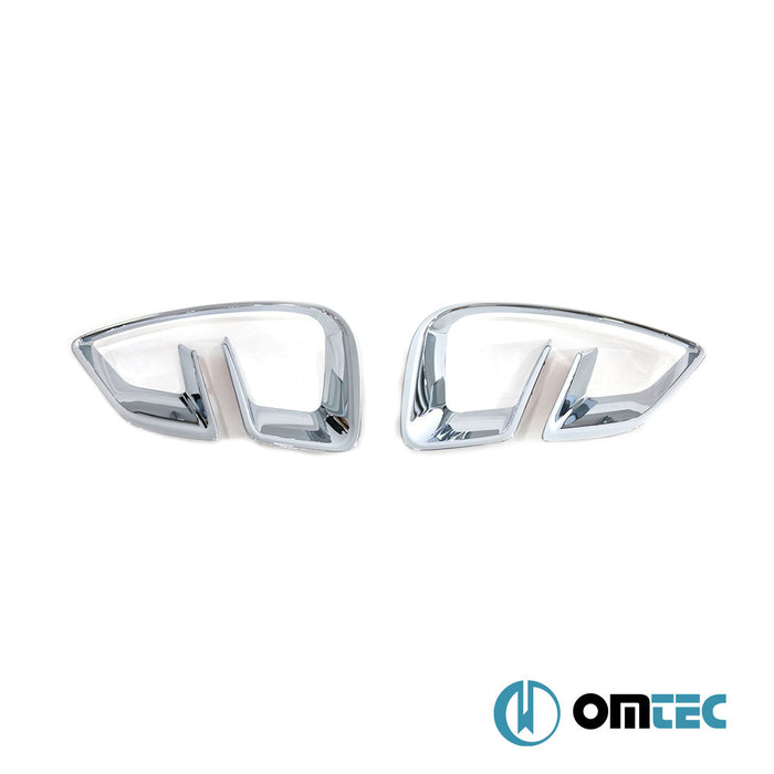 Fog Light Rim 2 Pcs. ABS Chrome - Renault Captur - SUV II - (2020 - )