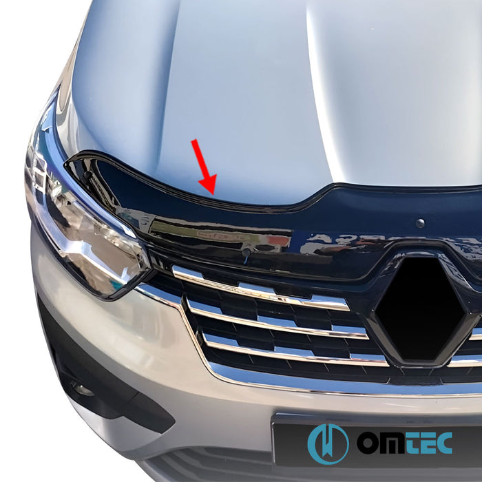 Bonnet Deflector (Black) ABS - Renault Express Van - VAN I - (2021 - )