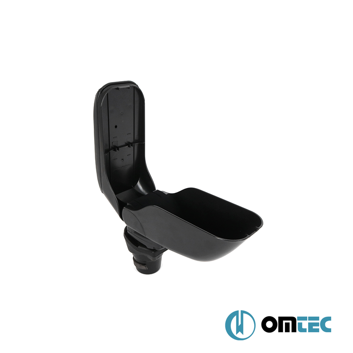 Armrest Box (Leatherette+Sliding+ABS Adapter) Black - Seat Ibiza - HB 5D 6J - (2008 - 2017)