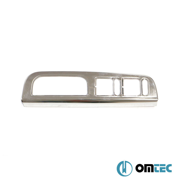 Poignée intérieur de porte - Coquilles chromées en inox (Brillant) - Skoda Octavia - SD 1U FL - (2000 - 2004)