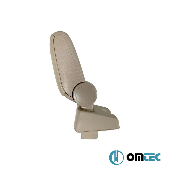 Armrest Box V1 (Leatherette+Vacuum Adapter) Beige - Skoda Fabia - HB 5D 5J - (2007 - 2014)