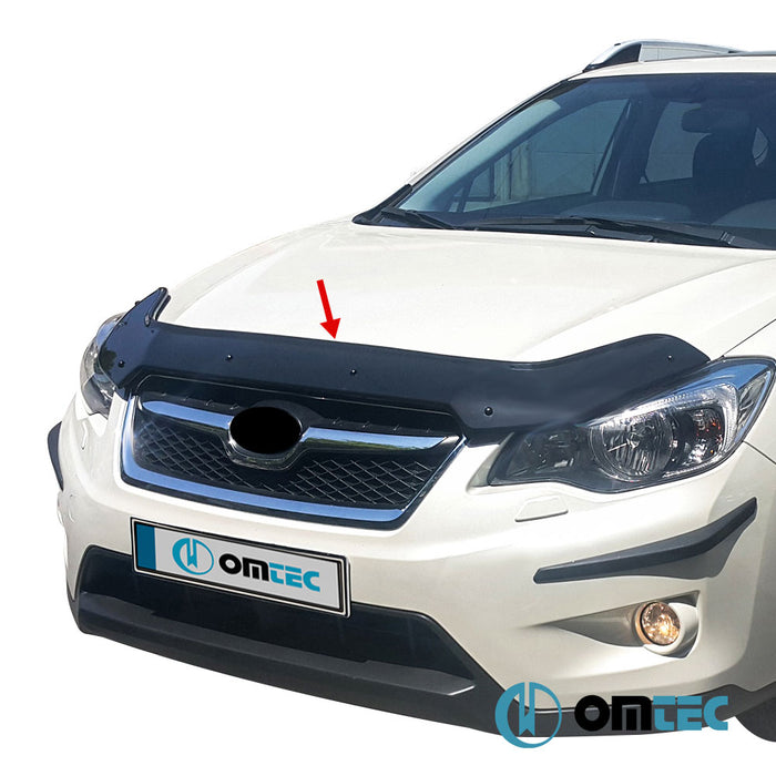 Kaput Rüzgarlığı (Siyah) ABS - Subaru Xv - SUV GP - (2012 - 2018)