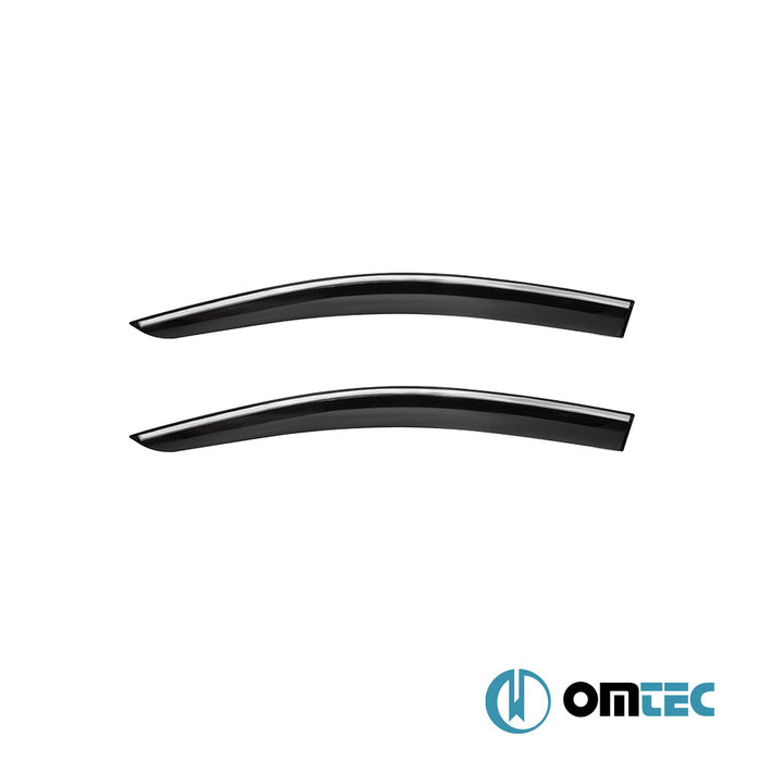 Wind Deflectors (with Chrome) Front-Rear - Toyota Corolla - SD E210 - (2019 - )