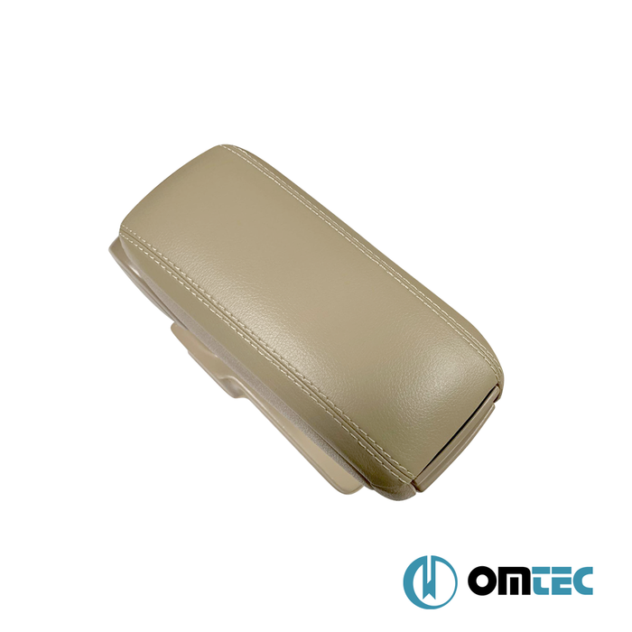 Armrest Box V1 (Leatherette+Vacuum Adapter) Beige - Volkswagen Golf - HB 3D Mk4 - (1998 - 2003)