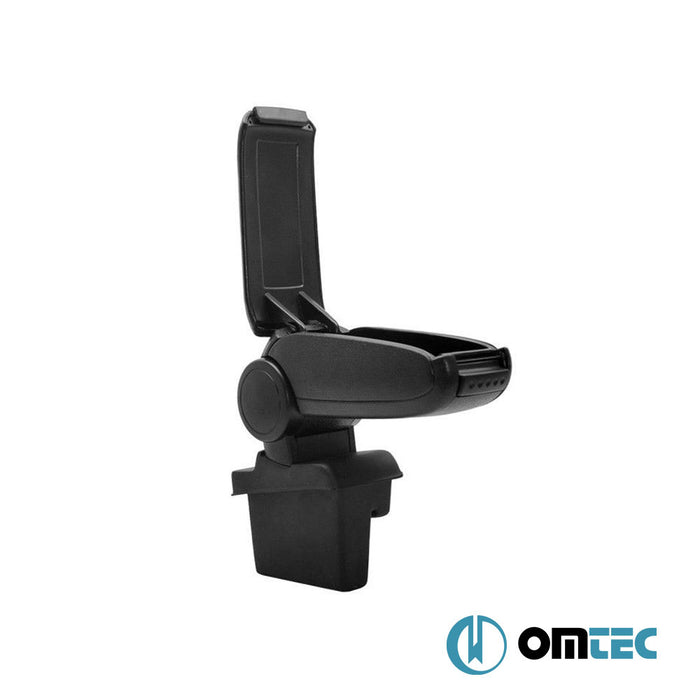 Armrest Box V1 (Leatherette+Vacuum Adapter) Black - Volkswagen Golf - HB 5D Mk5 - (2003 - 2009)