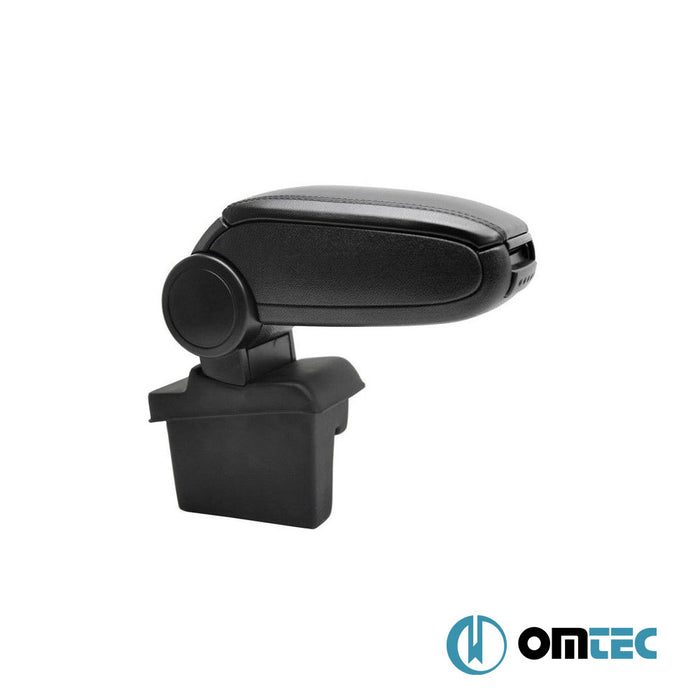 Armrest Box V1 (Leatherette+Vacuum Adapter) Black - Volkswagen Golf - HB 3D Mk5 - (2003 - 2009)