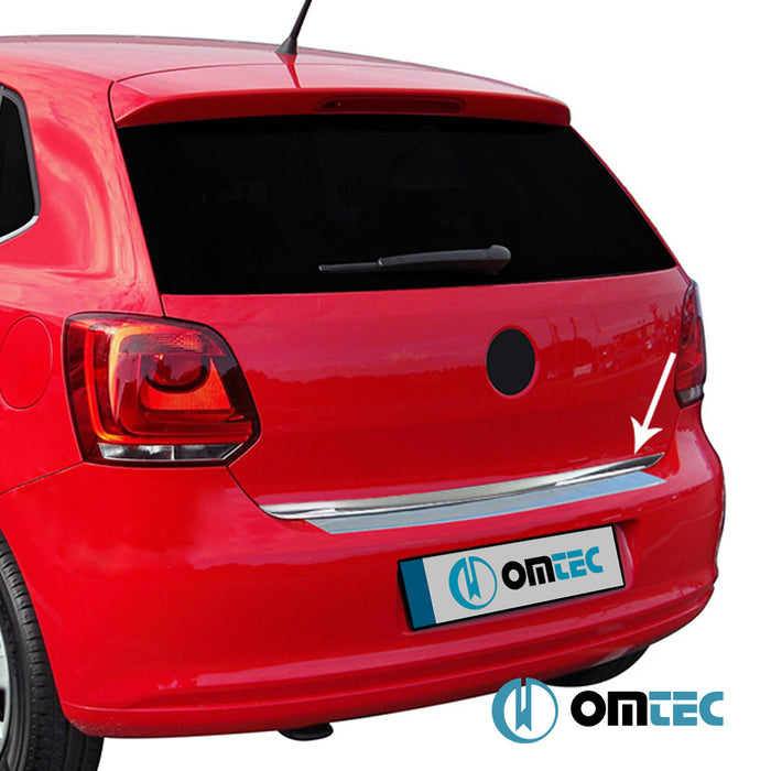 Tailgate Trim Line S.Steel (Gloss) - Volkswagen Polo - HB 5D 6R - (2009 - 2017)