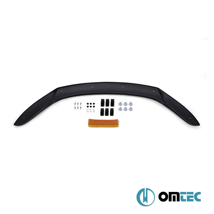 Bonnet Deflector (Black) ABS - Volkswagen Tiguan - SUV 5N - (2007 - 2016)