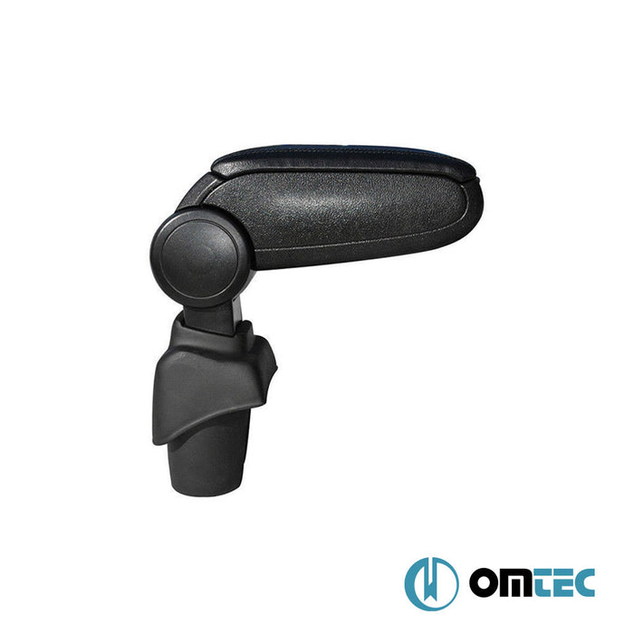 Armrest Box V1 (Leatherette+ABS Adapter) Black - Volkswagen Touran - MPV 1T - (2003 - 2015)