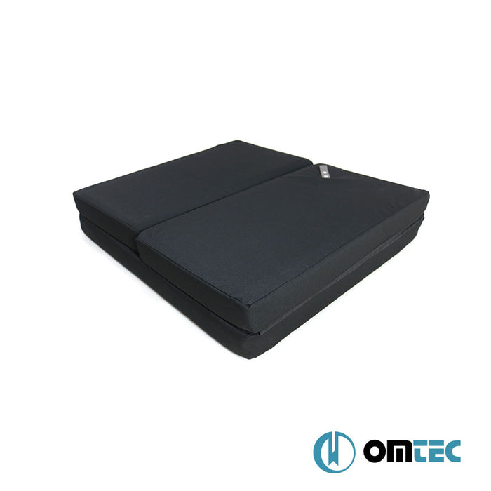 Matelas de Cabine Pliable (Noir) 1 Pc. Conduite à gauche (6 cm Mousse/22 Densité/ 1.8 cm MDF) - Volkswagen T4 Caravelle - VAN T4 - (1990 - 2003)