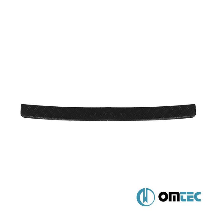 Rear Bumper Sill Cover (Black Anodized) Aluminium - Volkswagen T5 Caravelle - VAN T5 - (2003 - 2015)