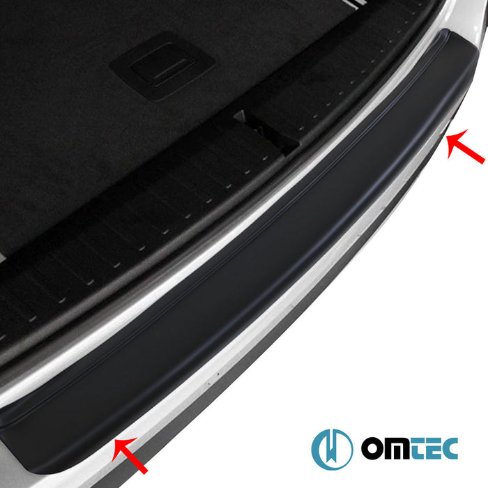 Rear Bumper Sill Cover (ABS-Black) - Volkswagen T5 Caravelle - VAN T5 - (2003 - 2015)