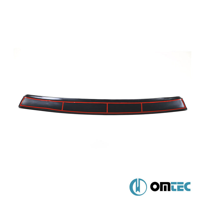 Rear Bumper Sill Cover (ABS-Black) - Volkswagen T5 Caravelle - VAN T5 - (2003 - 2015)