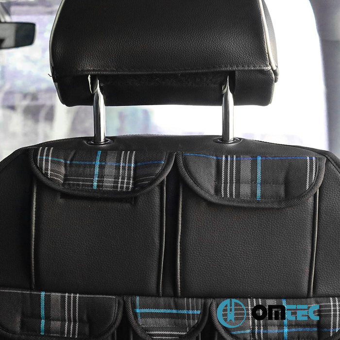 Organiseur Siège Arrière - Tartan Model Blue - Volkswagen T5 Multivan - VAN T5 - (2003 - 2015)