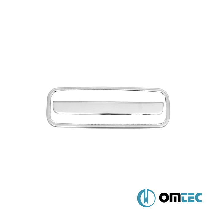 Trunk Door Handle Cover 2 Pcs. S.Steel (Gloss) (Single Door) - Volkswagen T5 Caravelle - VAN T5 FL - (2010 - 2015)