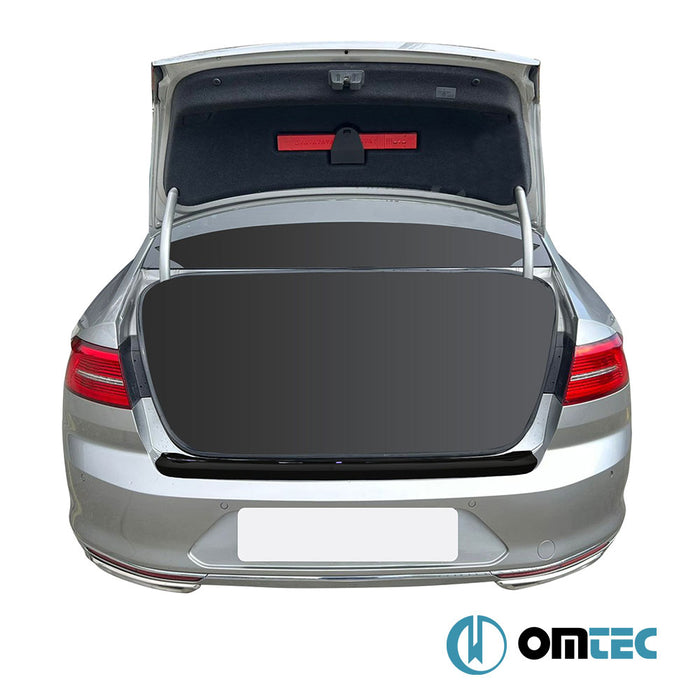 Rear Bumper Sill Cover (ABS Acrylic-Gloss Black) - Volkswagen Passat - SD 3G(B8) - (2015 - 2019)