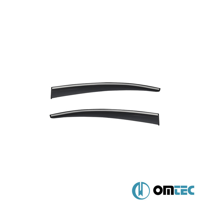 Wind Deflectors (with Chrome) Front-Rear - Volkswagen Passat - SD 3G(B8,5) - (2019 - )