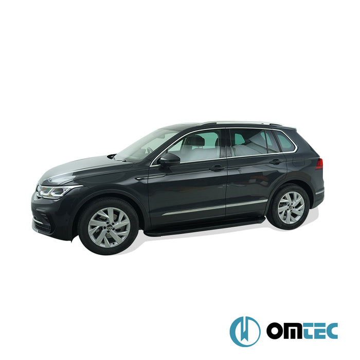 Marchepied Latéral (OPA - Noir) 2 Pcs. - Volkswagen Tiguan - SUV AD - (2016 - )