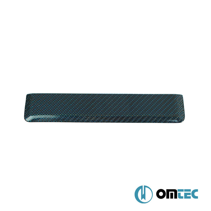 Trunk Door Handle Cover(Single Door) S.Steel (Carbon-Blue) - Volkswagen Caddy - MVN SB - (2021 - )