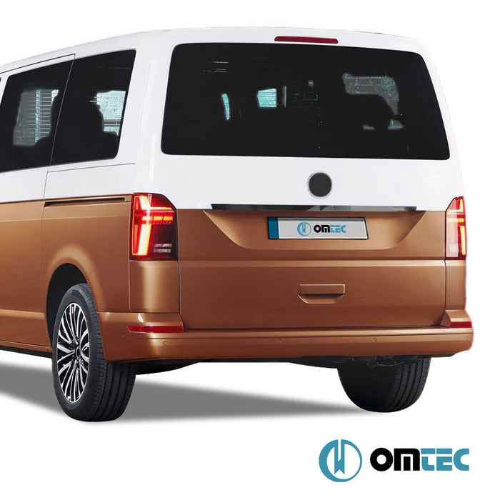 Bagaj Çıtası (Plaka Üstü) P.Çelik (Siyah) - Volkswagen T6 Caravelle - VAN T6 - (2015 - 2022)