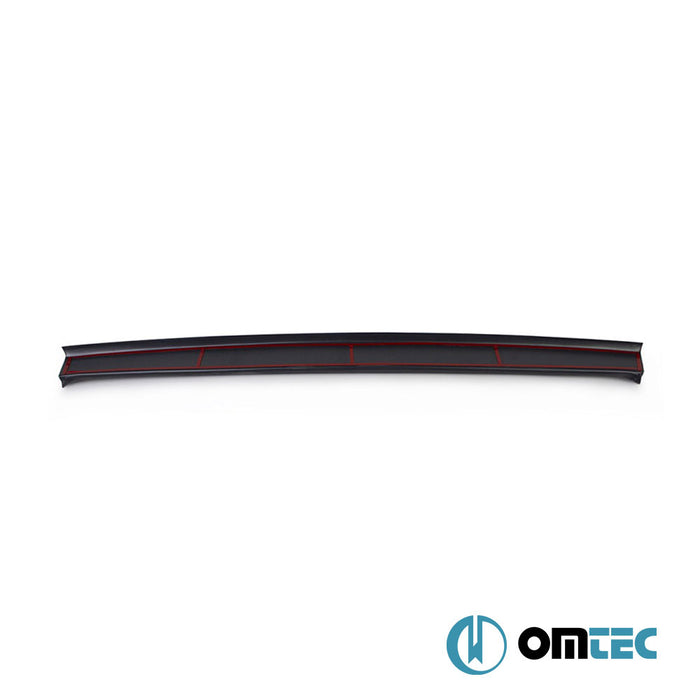 Rear Bumper Sill Cover (ABS-Black) (Tailgate) - Volkswagen T6 Caravelle - VAN T6 - (2015 - 2022)