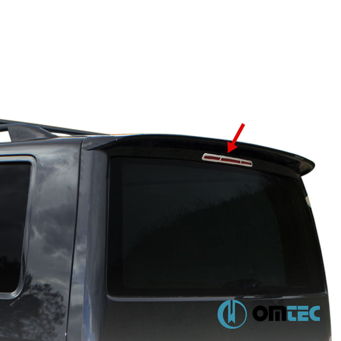 Feu de stop - Contours chromé en inox (Brillant). - Volkswagen T6 Caravelle - VAN T6 - (2015 - 2022)