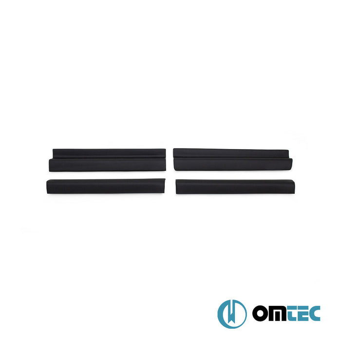 Door Sill Covers 2 Pcs. (ABS-Black) - Volkswagen Caddy - MVN 2K FL II - (2015 - 2020)