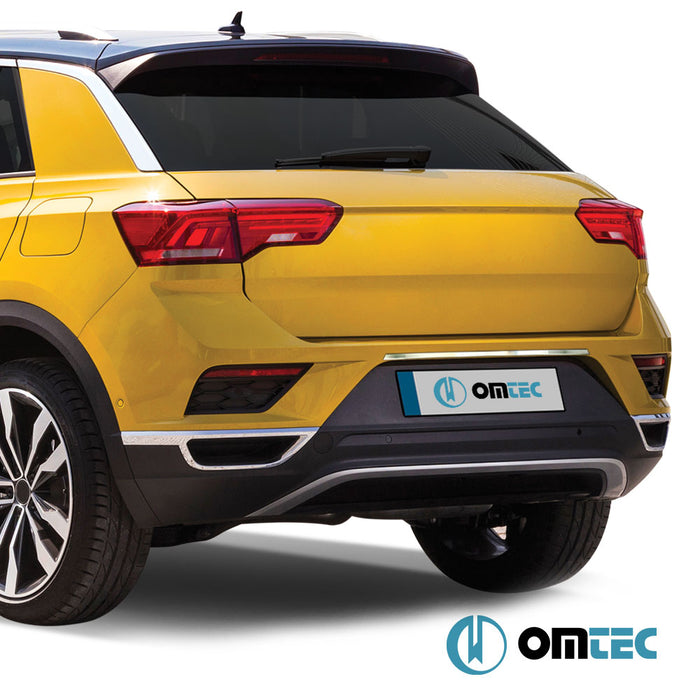 Rear Grab Handle Cover (Upper Nr Plate) S.Steel (Gloss) - Volkswagen T-Roc - SUV A11 - (2017 - )