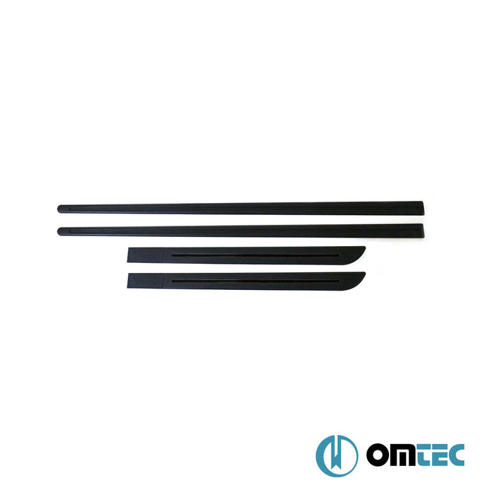Side Door Streamer 4 Pcs. PP - Kia Sportage - SUV SL - (2010 - 2015)