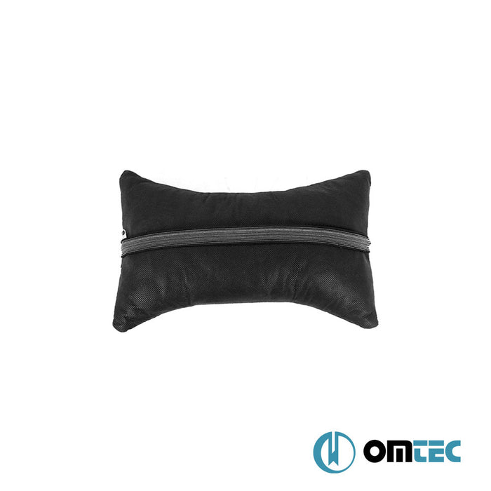 Universal Fabric Neck Pillow (Grey-Black) - Universal