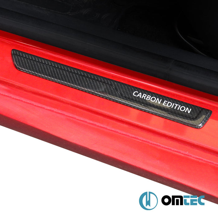 Door Sill Cover 4 Pcs.(Carbon Edition-Short) - Citroën C3 - HB 5D SY - (2016 - )